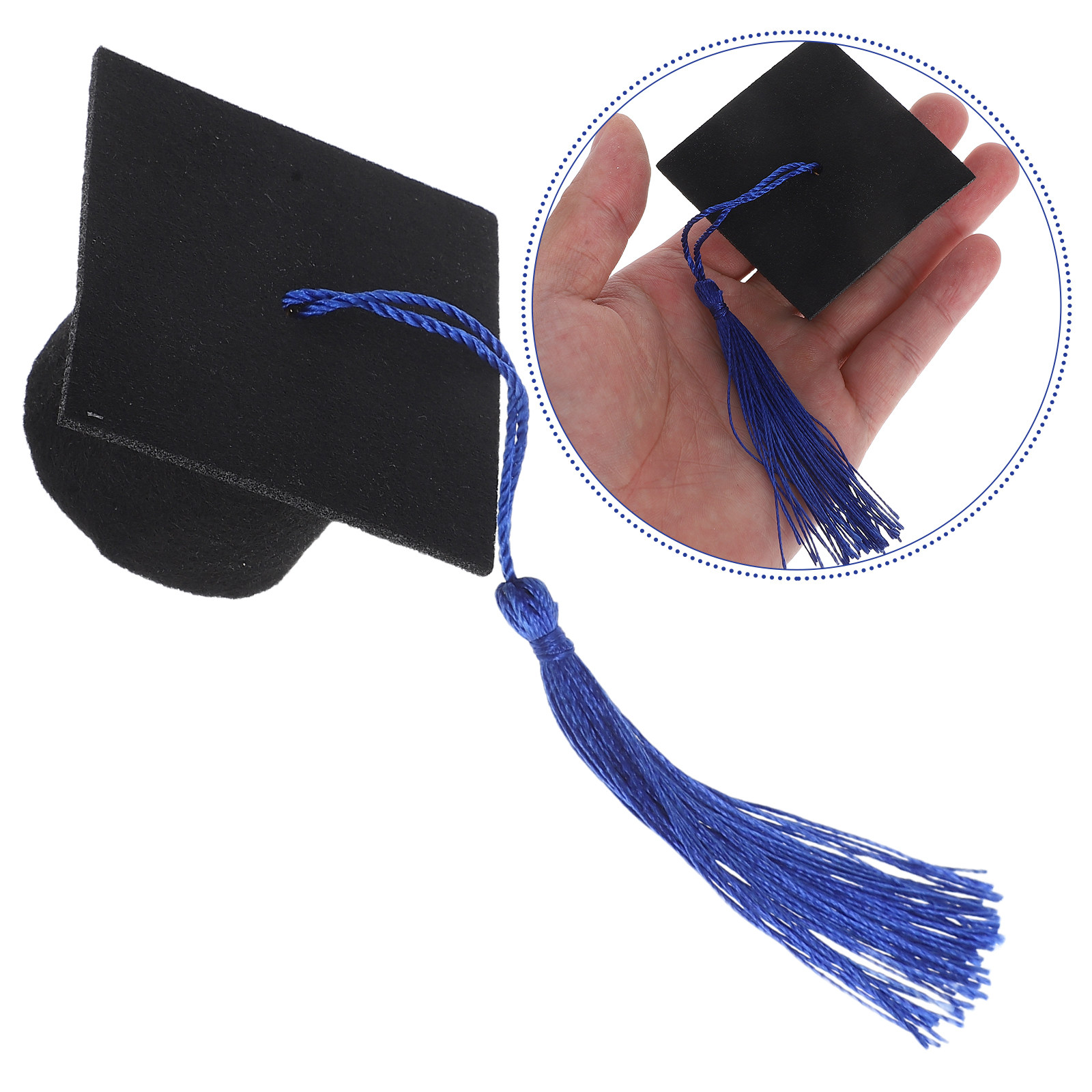 6個入り ドクター帽型ワインボトルキャップ装飾品、お祝いのビ - Wine Beer Hat のレビューと価格