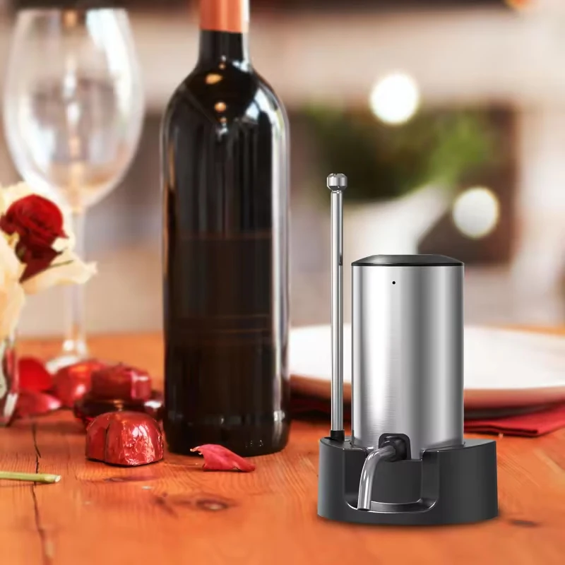 インテリジェント電動ワインエアレーターとディスペンサー,タイ - Wine Aerator Pour のレビューと価格