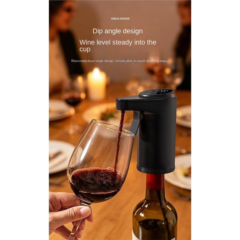 【HOT!A34R】エアレーター付き電動ワインディスペンサー - Wine Aerator Pour のレビューと価格