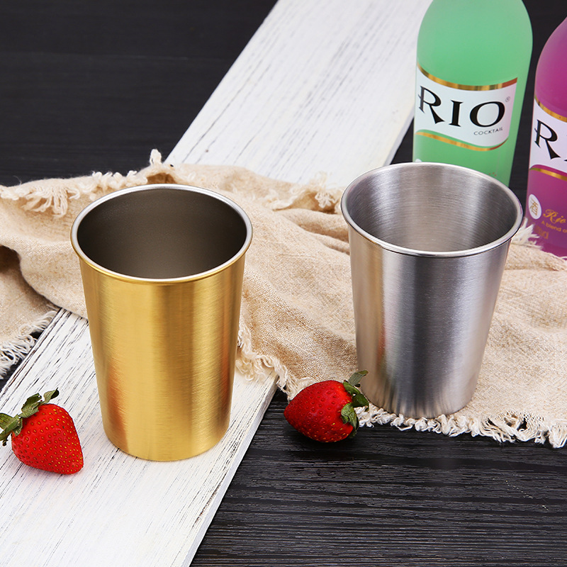 50個/ロット 304ステンレス製メタルカップ ウイスキー  - Whisky Beer And Wine のレビューと価格